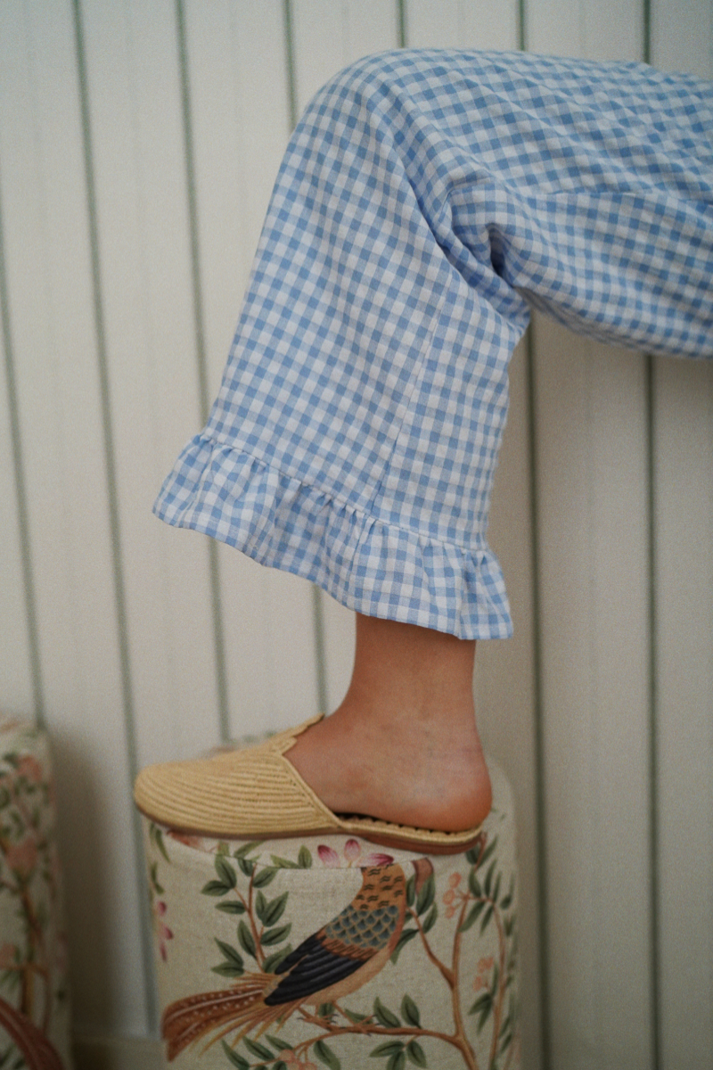 Pijama Jane Azul Largo