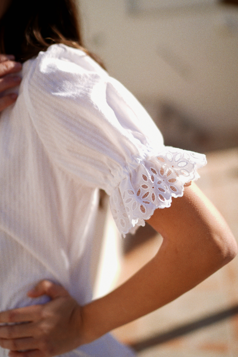 Pijama Jane Blanco Corto