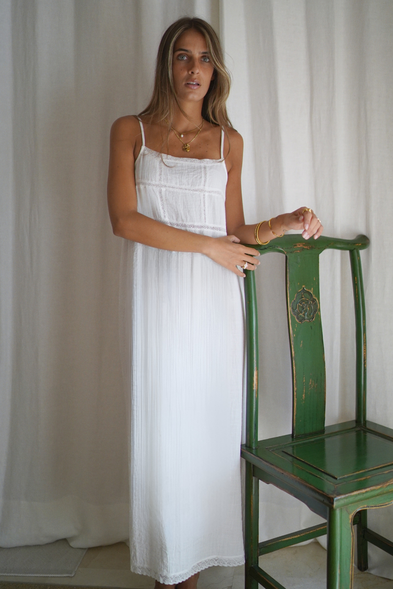 Camisón Chloe Blanco