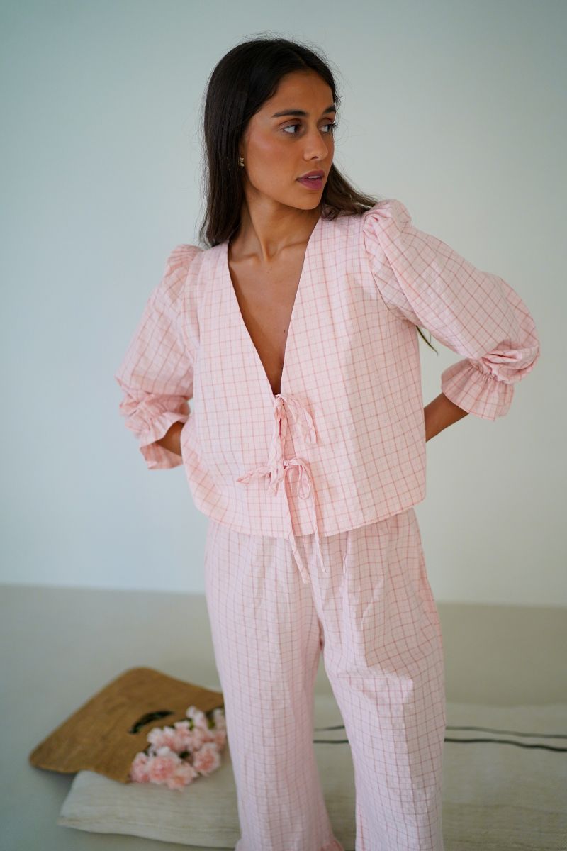 Pijama Jane Rosa Bebé Largo