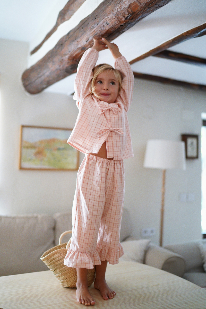 PIJAMA MATILDA ROSA BEBÉ