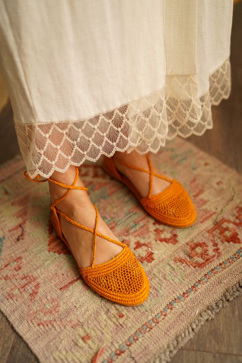 Zapatillas Afrodita Naranjas