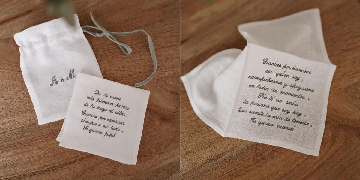 Pañuelos bordados personalizados