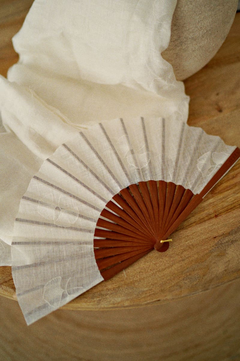 Petra Beige Fan