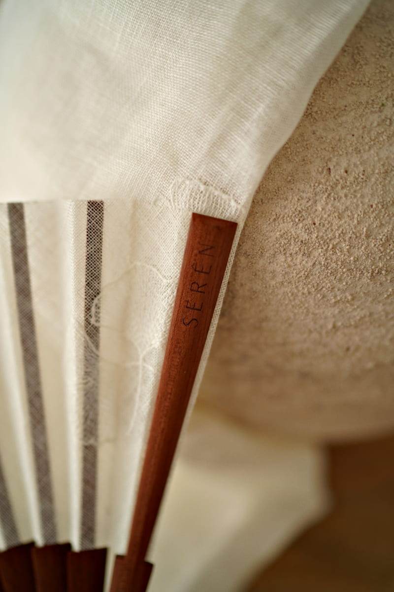 Petra Beige Fan