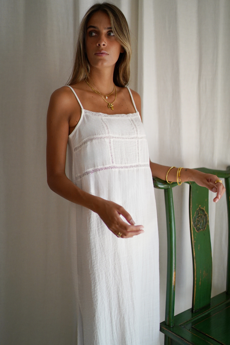Camisón Chloe Blanco