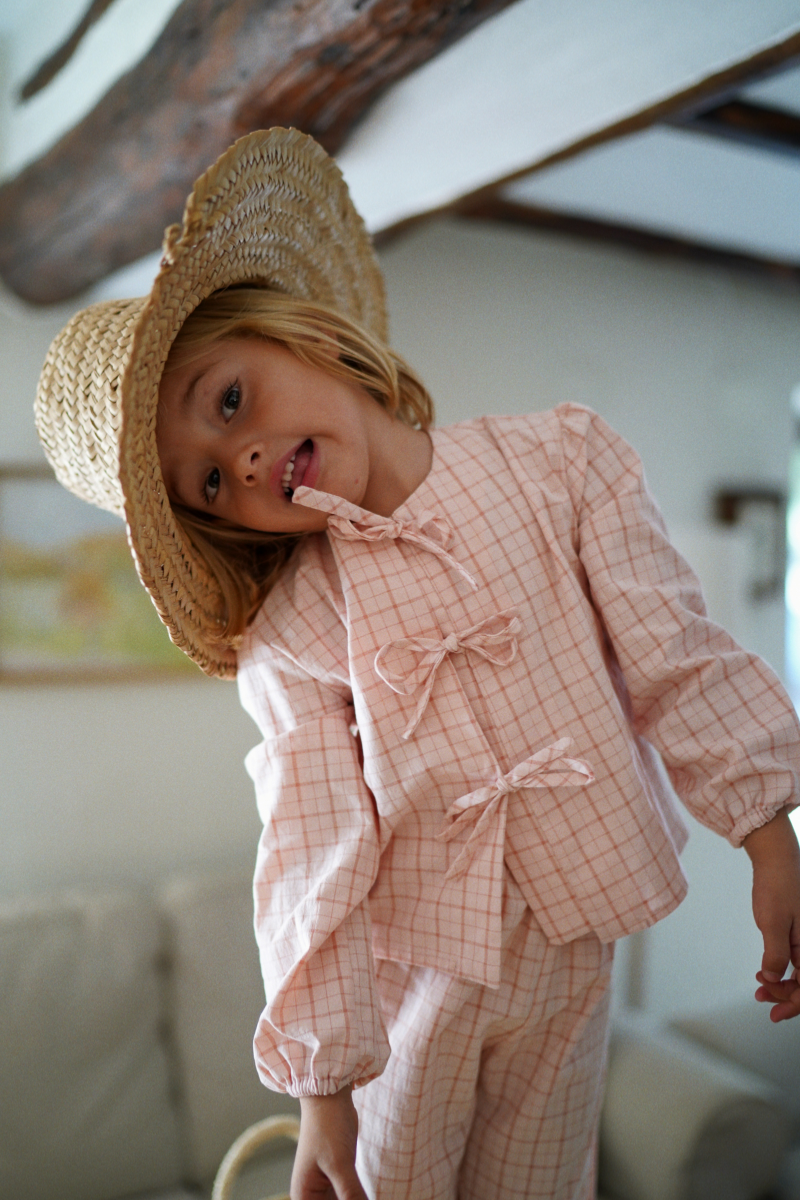 PIJAMA MATILDA ROSA BEBÉ