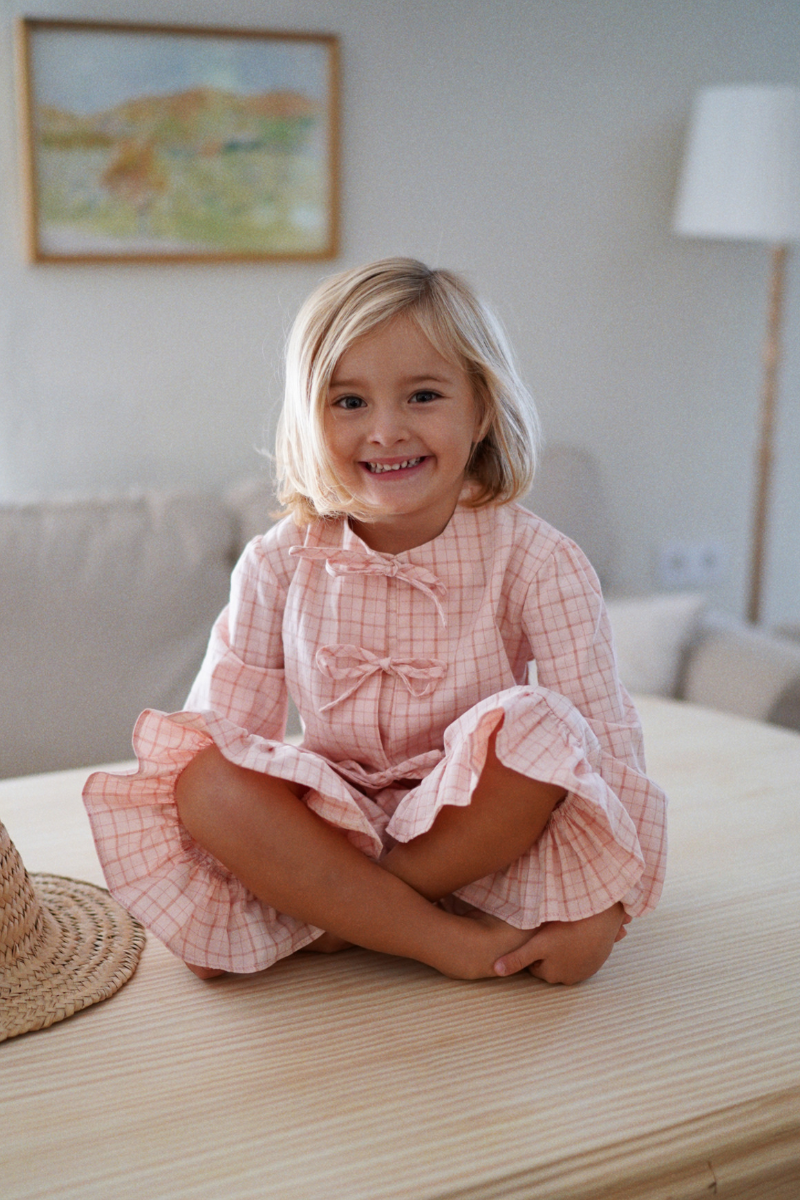 PIJAMA MATILDA ROSA BEBÉ