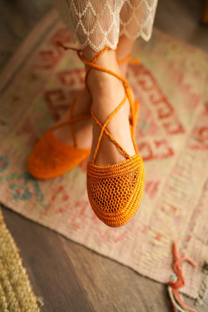 Zapatillas Afrodita Naranjas