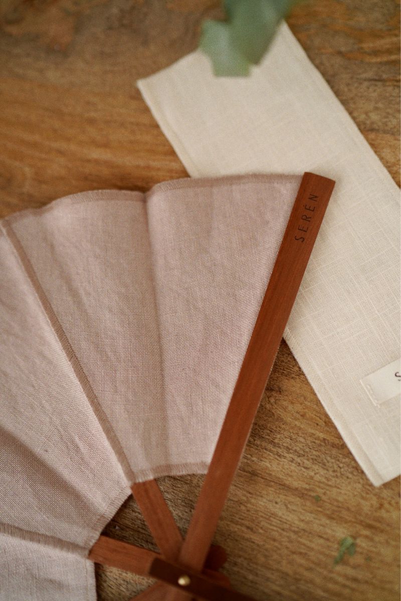 Abanico Petra Rosa Palo