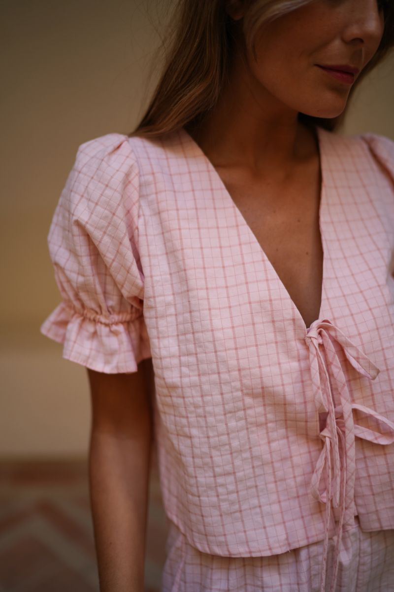 Pijama Jane Rosa Bebé Corto