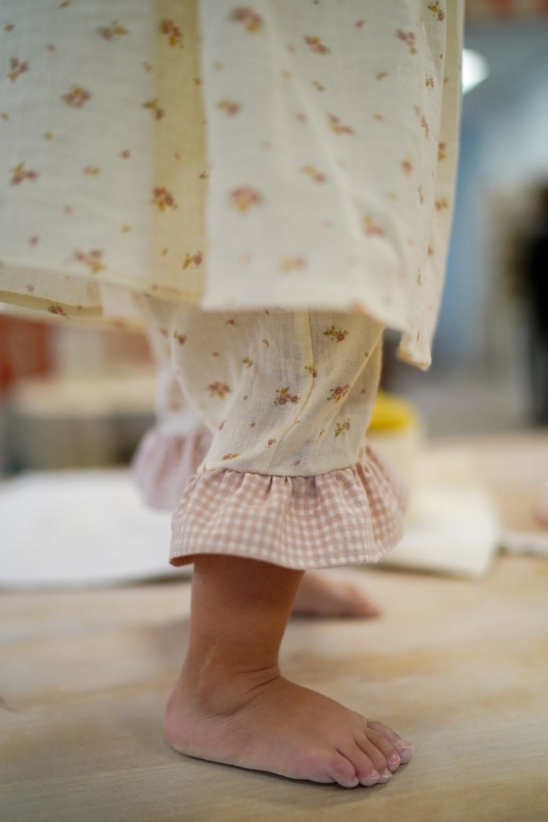 Pijama Sophie Flores Rosa